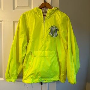 UDA rain jacket, size small (over sized)